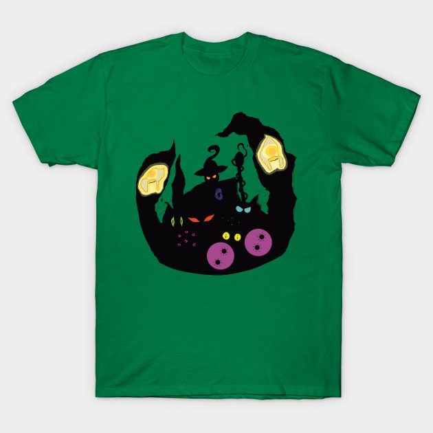 Evil Sorcerer T-Shirt by WhimsicalC